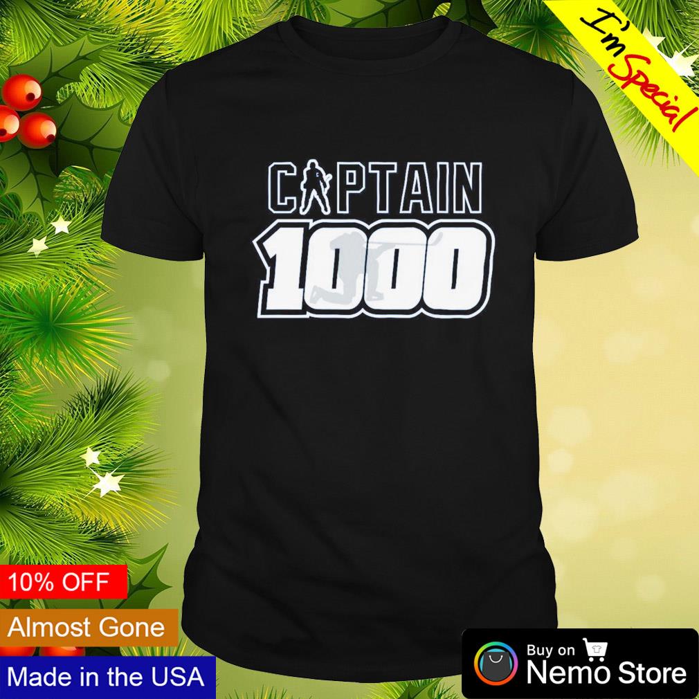 Captain 1000 Tampa Bay Lightning hockey - Adult & Kids T-Shirts, Sweatshirts & Hoodies apparel design preview 1