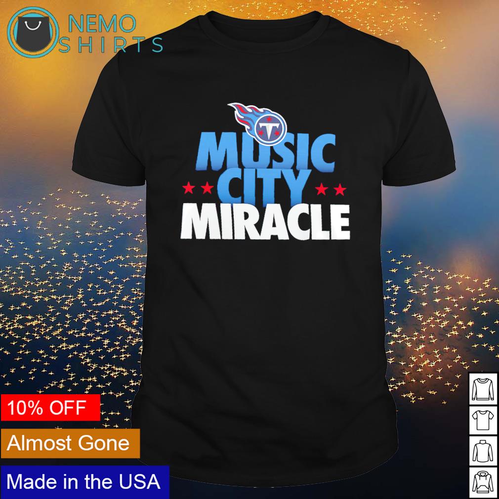 Tennessee Titans music city miracle - Adult & Kids T-Shirts, Sweatshirts & Hoodies apparel design preview 1
