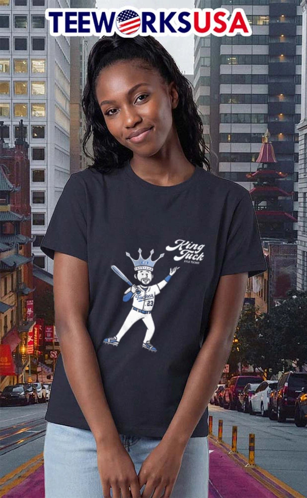 Kyle Tucker King Tuck 2 - Adult & Kids T-Shirts, Sweatshirts & Hoodies apparel design preview 2