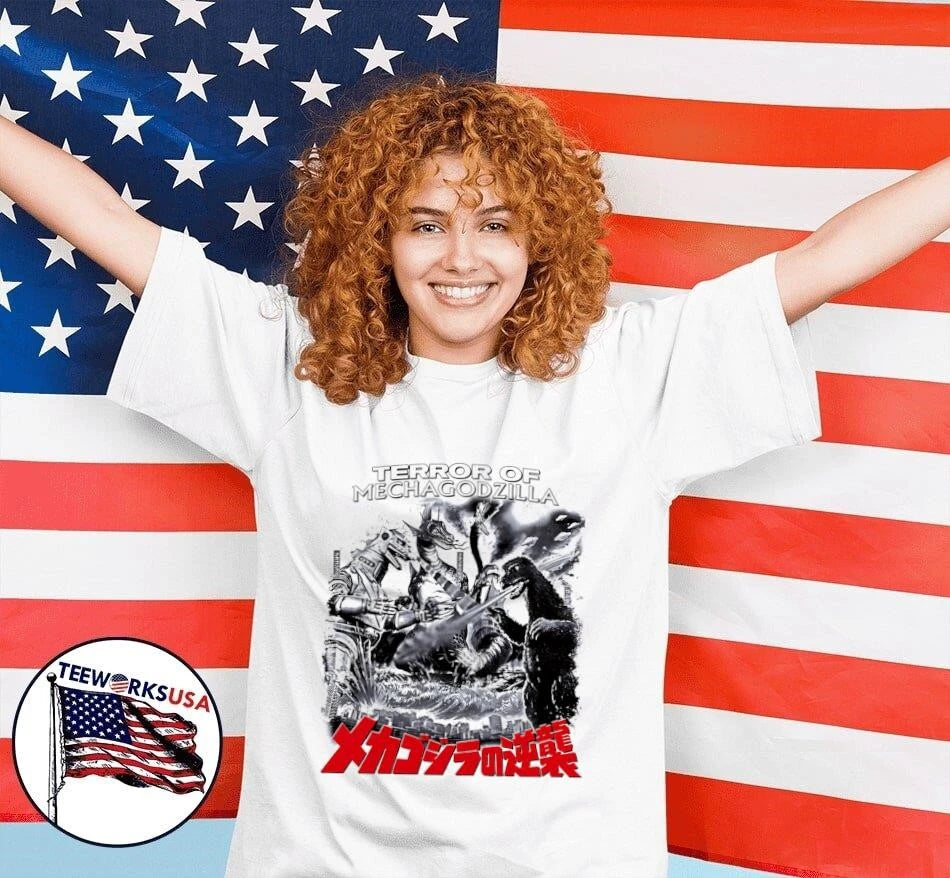 Terror Of Mechagodzilla Godzilla And Titanosaurus - Adult & Kids T-Shirts, Sweatshirts & Hoodies apparel design preview 7