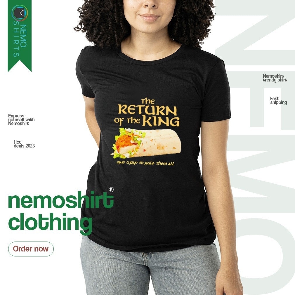 The return of king one wrap to rule them all - Adult & Kids T-Shirts, Sweatshirts & Hoodies apparel design preview 3