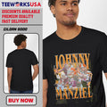 Johnny Manziel Vintage 90s Graphic Football Boot - Adult & Kids T-Shirts, Sweatshirts & Hoodies apparel design preview 1