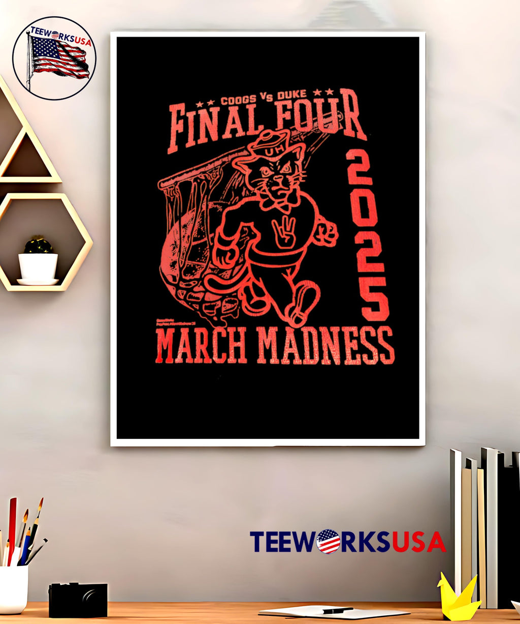 Coogs Vs Duke Final Four 2025 March Madness - Adult & Kids T-Shirts, Sweatshirts & Hoodies apparel design preview 5