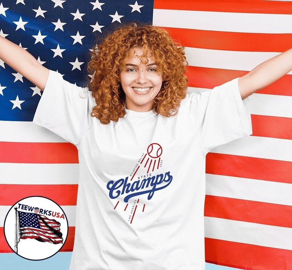 State Champs Wildfire Relief 2025 - Adult & Kids T-Shirts, Sweatshirts & Hoodies apparel design preview 7