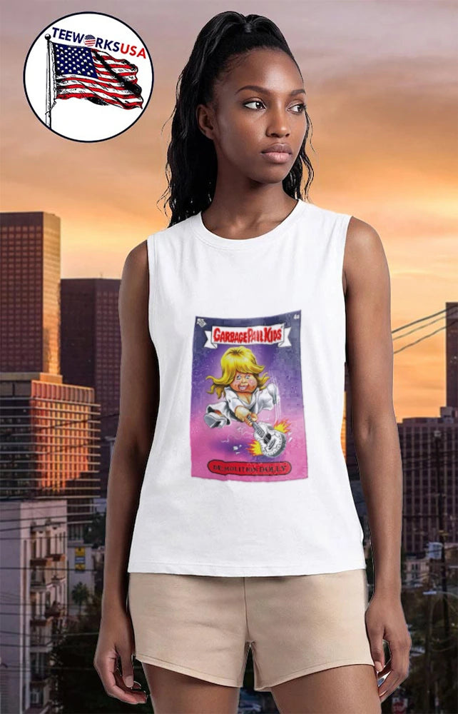 Demolition Dolly Garbage Pail - Adult & Kids T-Shirts, Sweatshirts & Hoodies apparel design preview 6