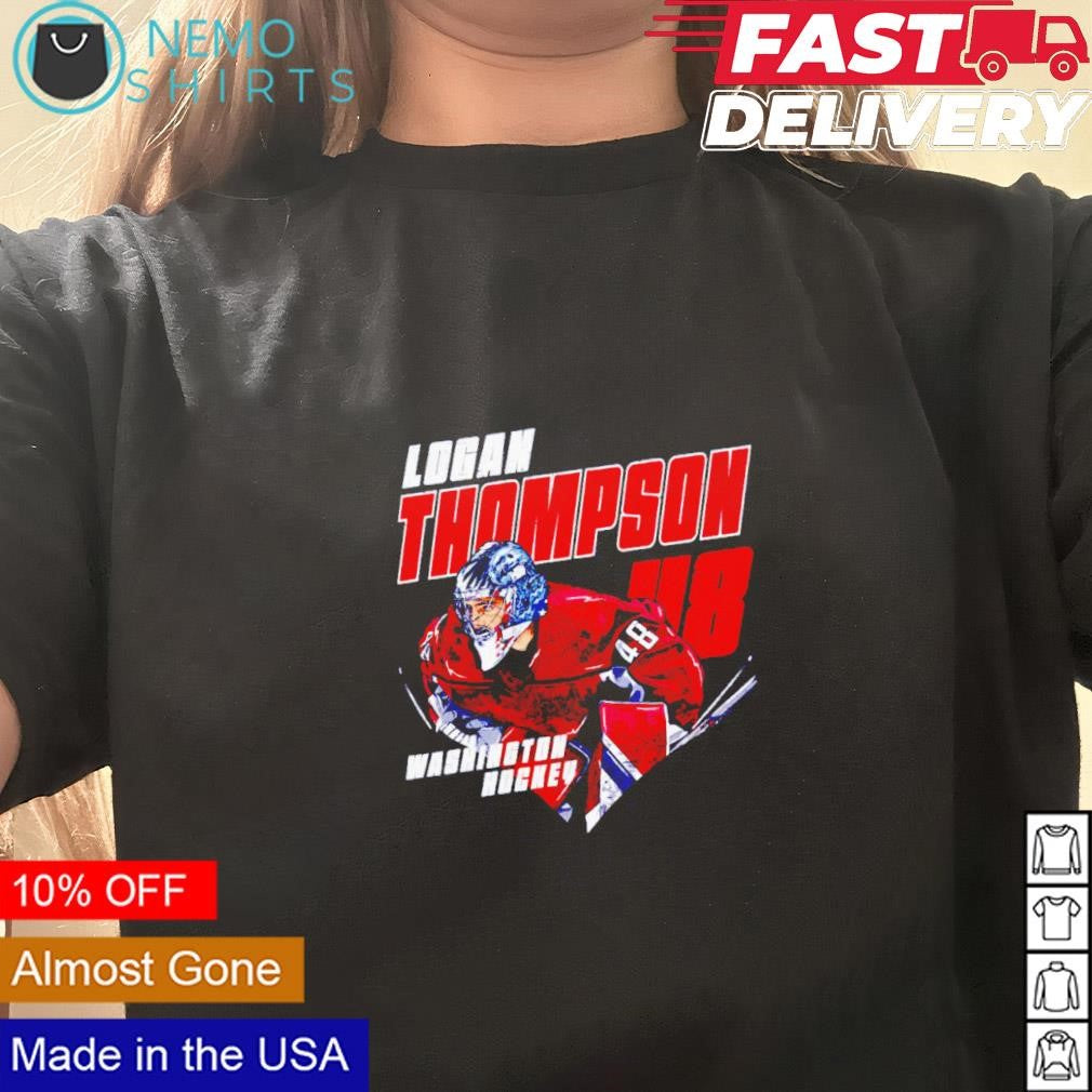 Logan Thompson Washington Capitals diamond - Adult & Kids T-Shirts, Sweatshirts & Hoodies apparel design preview 3