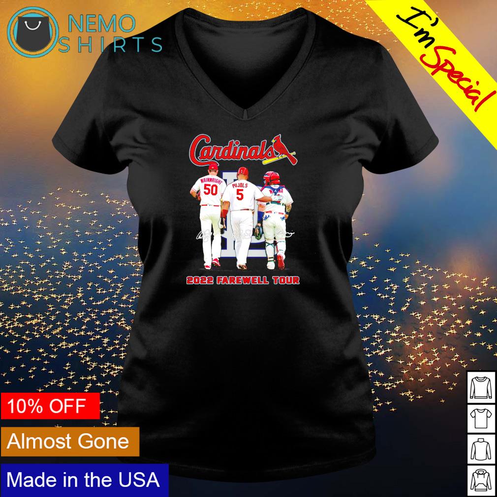 Cardinals Wainwright Pujols and Molina 2022 farewell - Adult & Kids T-Shirts, Sweatshirts & Hoodies product image 5