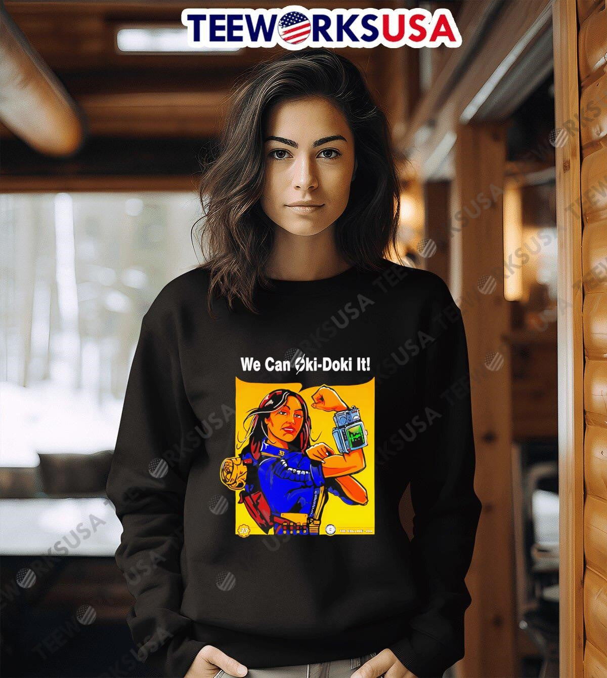 We Can Oki-doki It - Adult & Kids T-Shirts, Sweatshirts & Hoodies apparel design preview 3