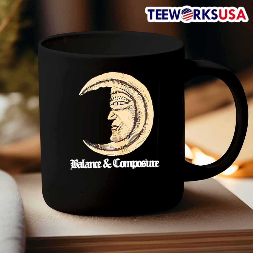 Balance and composure moon logo - Adult & Kids T-Shirts, Sweatshirts & Hoodies apparel design preview 3