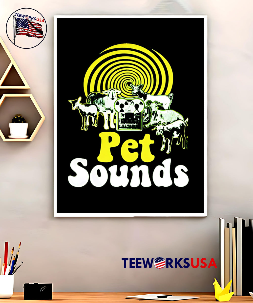Pet Sounds Brian Wilson Beach Boys - Adult & Kids T-Shirts, Sweatshirts & Hoodies apparel design preview 5