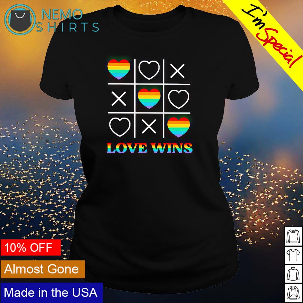 Love wins LGBT - Adult & Kids T-Shirts, Sweatshirts & Hoodies apparel design preview 3