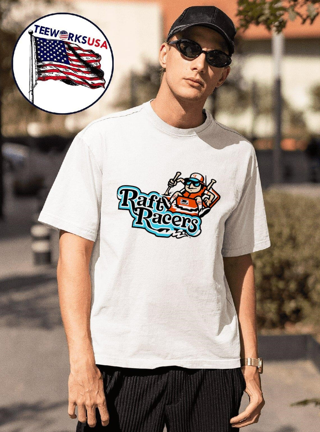 Tulsa Drillers raft racers - Adult & Kids T-Shirts, Sweatshirts & Hoodies apparel design preview 1