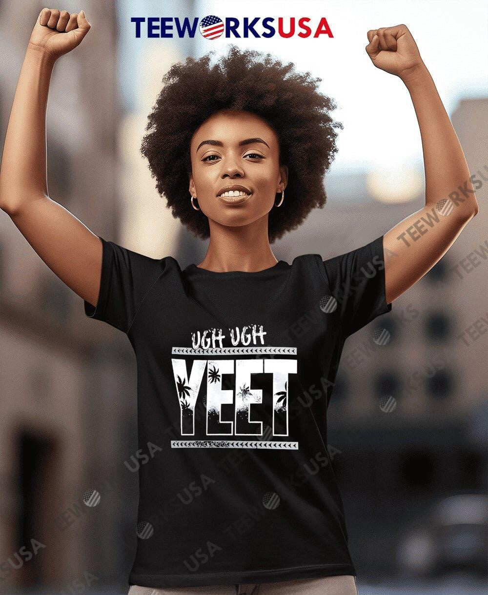 4 Letters One Word YEET Jey Uso - Adult & Kids T-Shirts, Sweatshirts & Hoodies apparel design preview 7