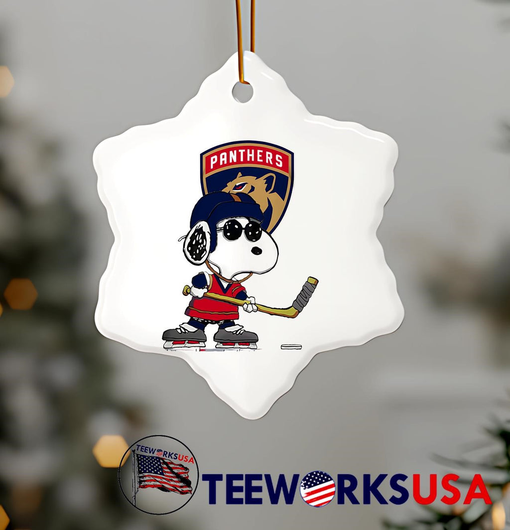 Florida Panthers Peanuts Snoopy - Adult & Kids T-Shirts, Sweatshirts & Hoodies apparel design preview 7