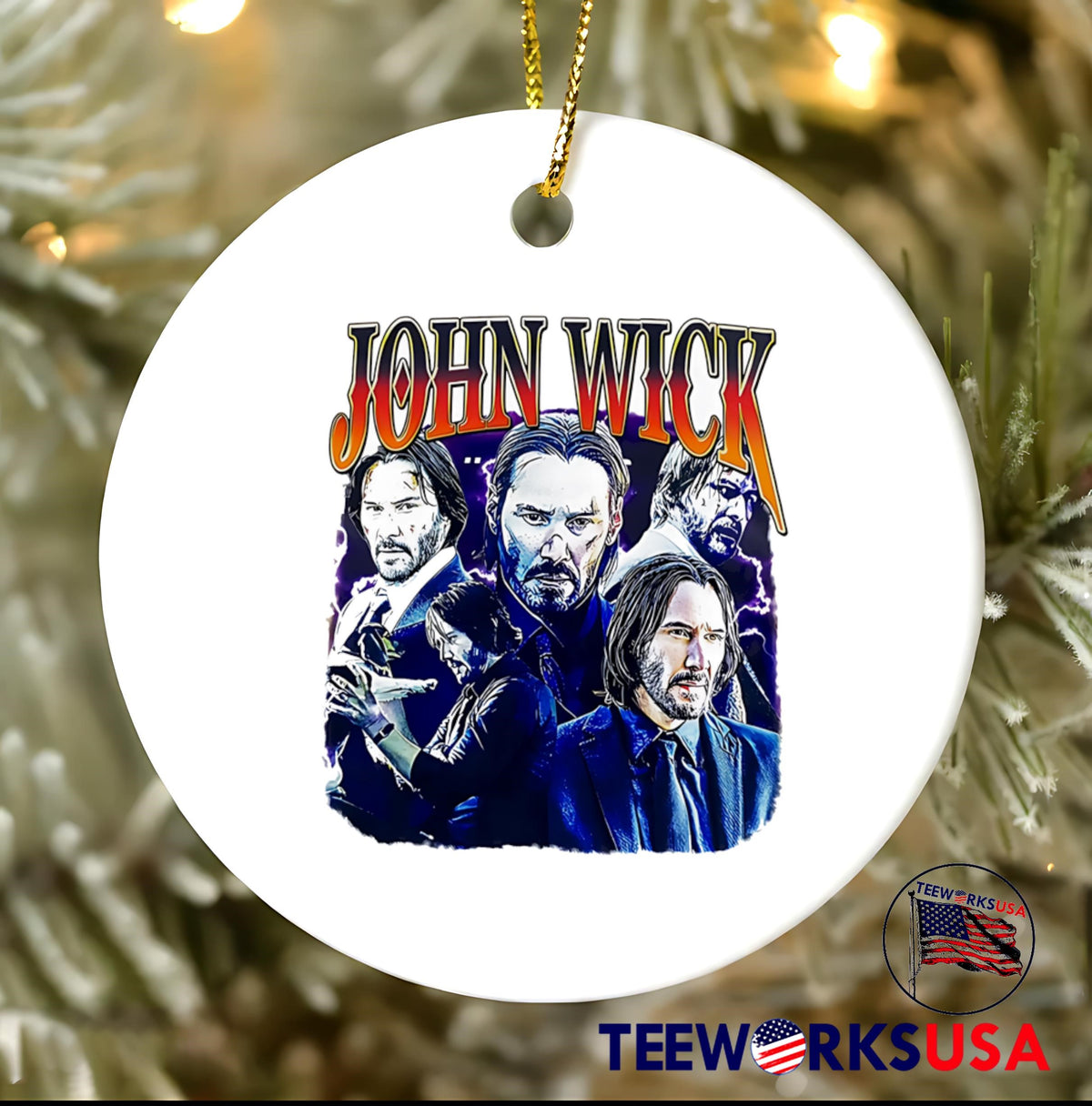 John Wick Film series graphic - Adult & Kids T-Shirts, Sweatshirts & Hoodies apparel design preview 3