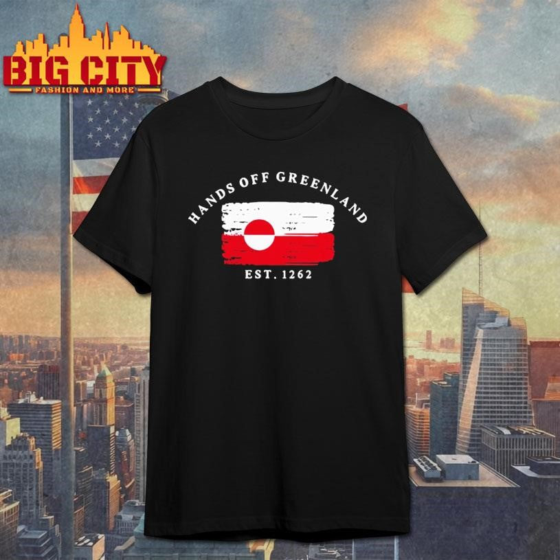 Donald Trump Hands Off Greenland - Adult & Kids T-Shirts, Sweatshirts & Hoodies apparel design preview 1