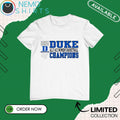 Duke Blue Devils 20025 ally ACC women's basketball - Adult & Kids T-Shirts, Sweatshirts & Hoodies apparel design preview 1