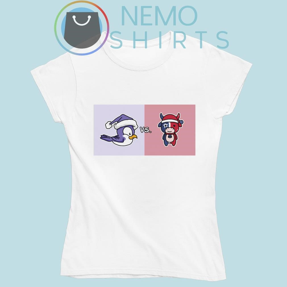 Baltimore Ravens vs Houston Texans Christmas matchup - Adult & Kids T-Shirts, Sweatshirts & Hoodies apparel design preview 5