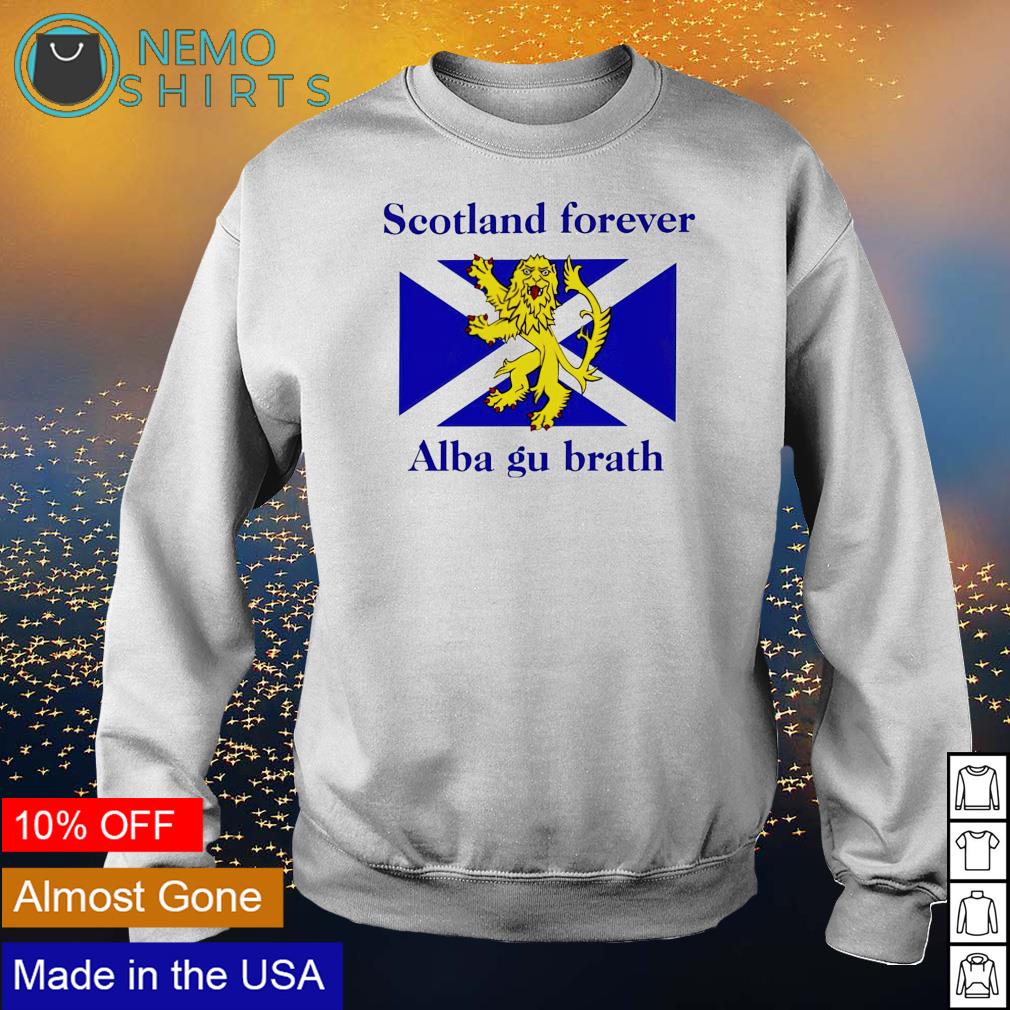 Scotland forever Alba gu brath - Adult & Kids T-Shirts, Sweatshirts & Hoodies apparel design preview 4