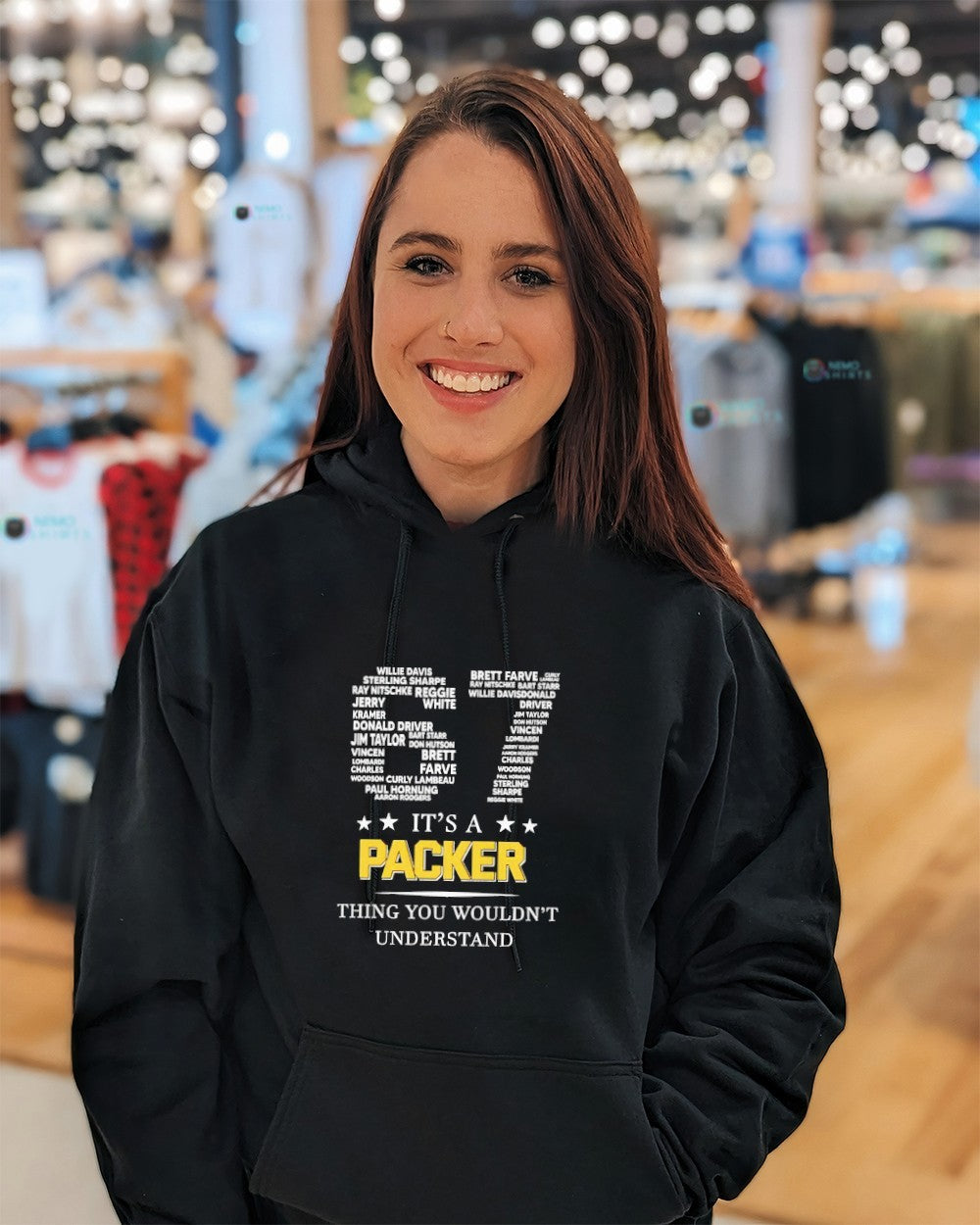 No 67 it's a Packer thing you wouldn't understand - Adult & Kids T-Shirts, Sweatshirts & Hoodies apparel design preview 5