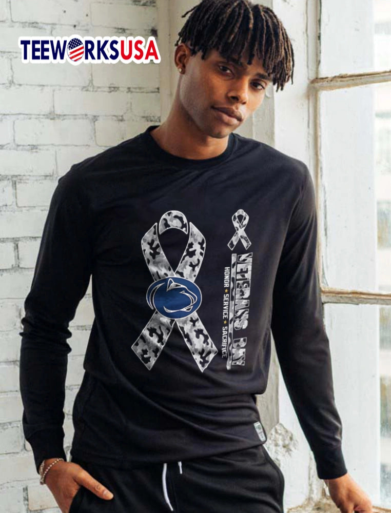 Penn State Nittany Lions x Veterans Day - Adult & Kids T-Shirts, Sweatshirts & Hoodies apparel design preview 5
