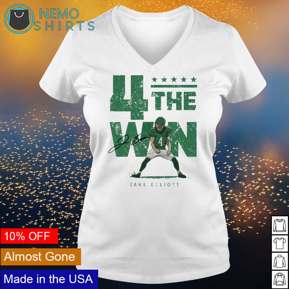 Jake Elliott 4 the win - Adult & Kids T-Shirts, Sweatshirts & Hoodies apparel design preview 5