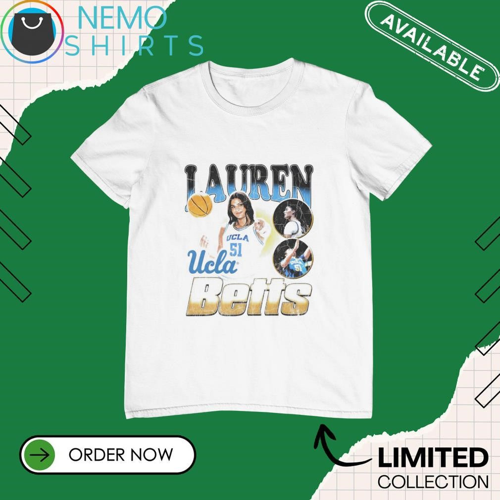 Lauren Betts UCLA Bruins retro graphic - Adult & Kids T-Shirts, Sweatshirts & Hoodies apparel design preview 1