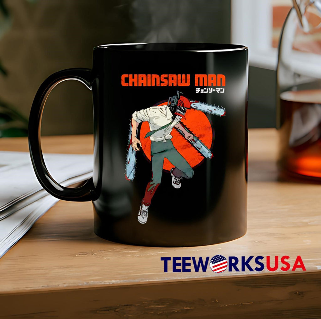 Chainsaw Man Attack Mode - Adult & Kids T-Shirts, Sweatshirts & Hoodies apparel design preview 2