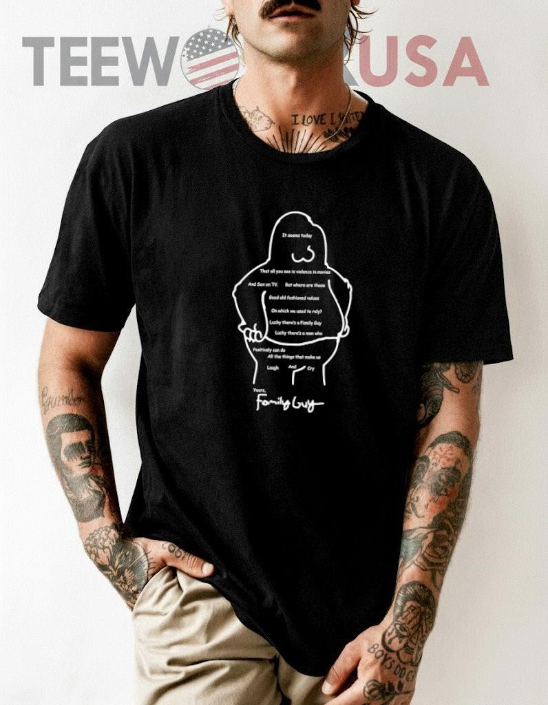 It Seems Today Family Guy Peter Griffin Lyrics - Adult & Kids T-Shirts, Sweatshirts & Hoodies apparel design preview 1