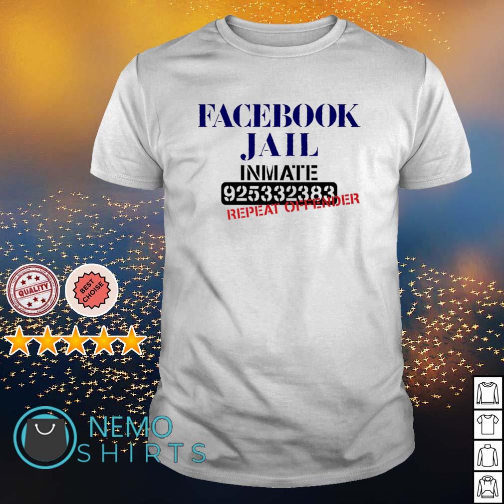 Facebook Jail Inmate - Adult & Kids T-Shirts, Sweatshirts & Hoodies apparel design preview 1