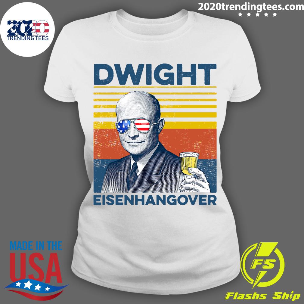 Beer Dwight Eisenhangover - Adult & Kids T-Shirts, Sweatshirts & Hoodies apparel design preview 3