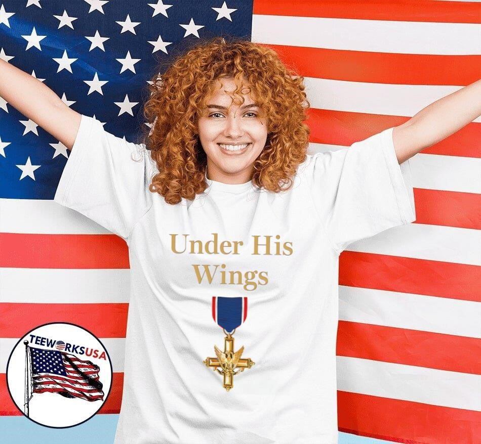 Under His Wings by Emily Compagno - Adult & Kids T-Shirts, Sweatshirts & Hoodies apparel design preview 7
