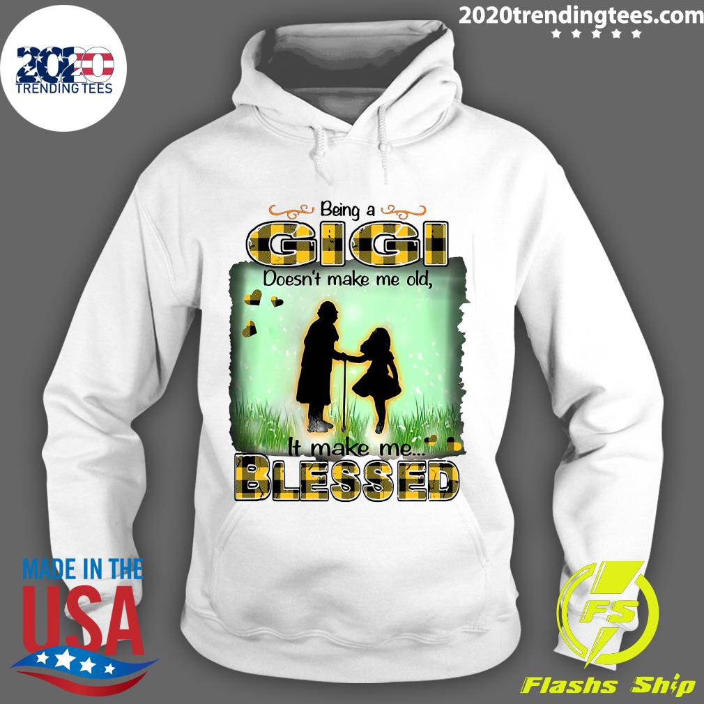 Being A Gigi Doesn't Make Me Old It Blessed - Adult & Kids T-Shirts, Sweatshirts & Hoodies apparel design preview 2