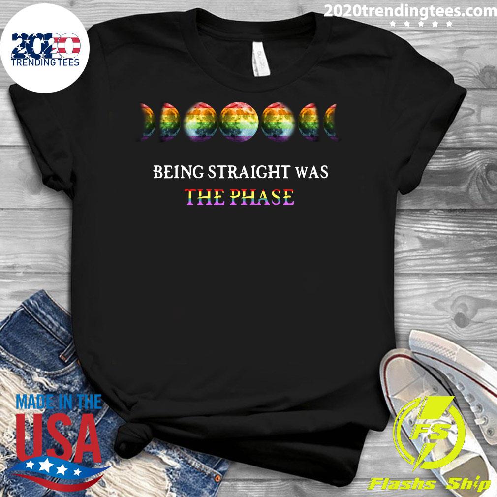 Being Straight Was The Phase - Adult & Kids T-Shirts, Sweatshirts & Hoodies apparel design preview 3