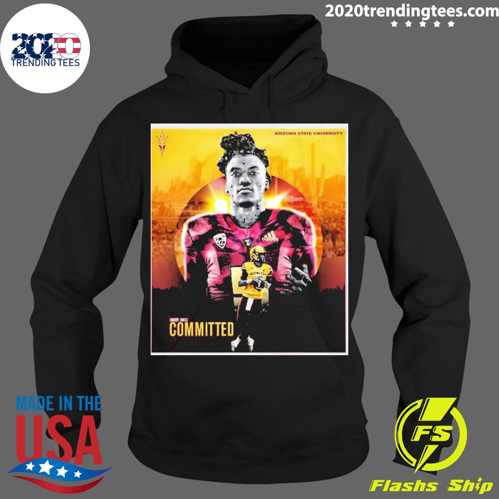 Best arizona State University Emory Jones Committed - Adult & Kids T-Shirts, Sweatshirts & Hoodies apparel design preview 2