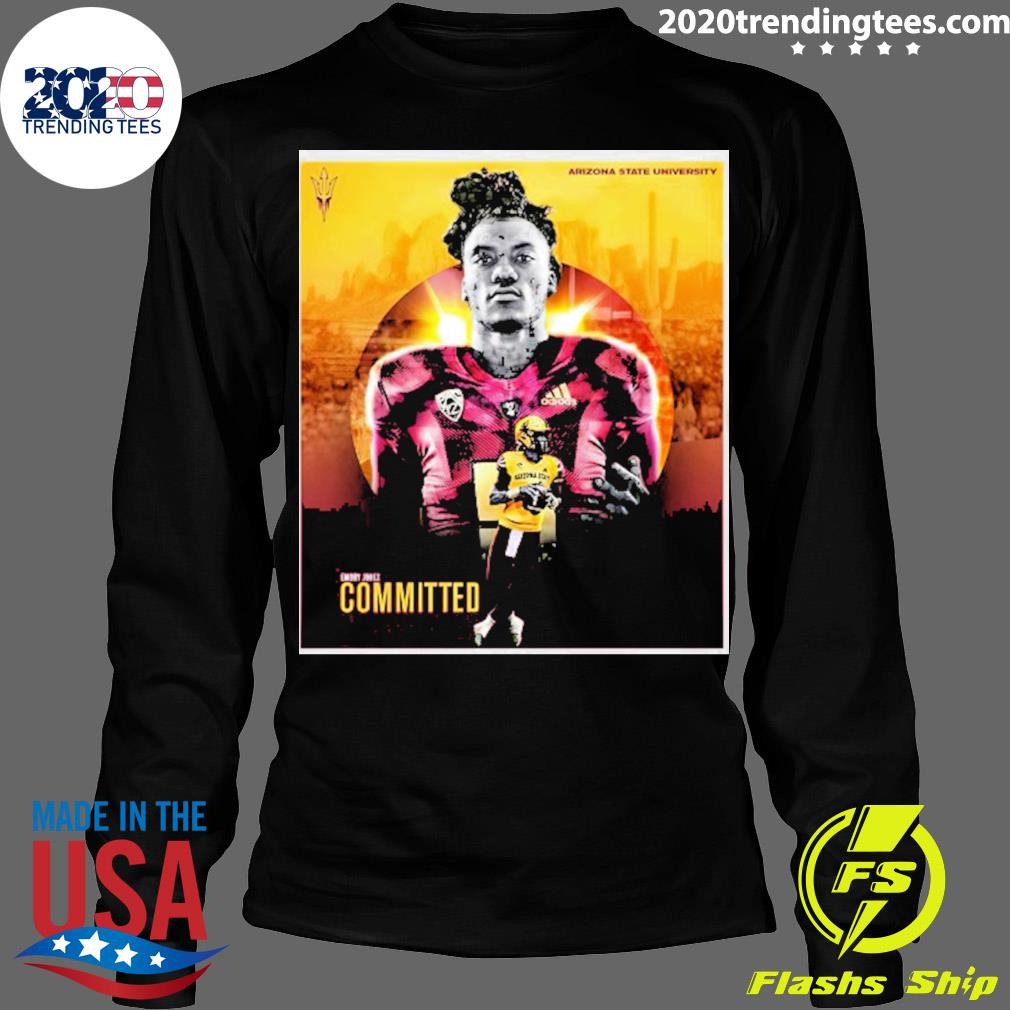 Best arizona State University Emory Jones Committed - Adult & Kids T-Shirts, Sweatshirts & Hoodies apparel design preview 4
