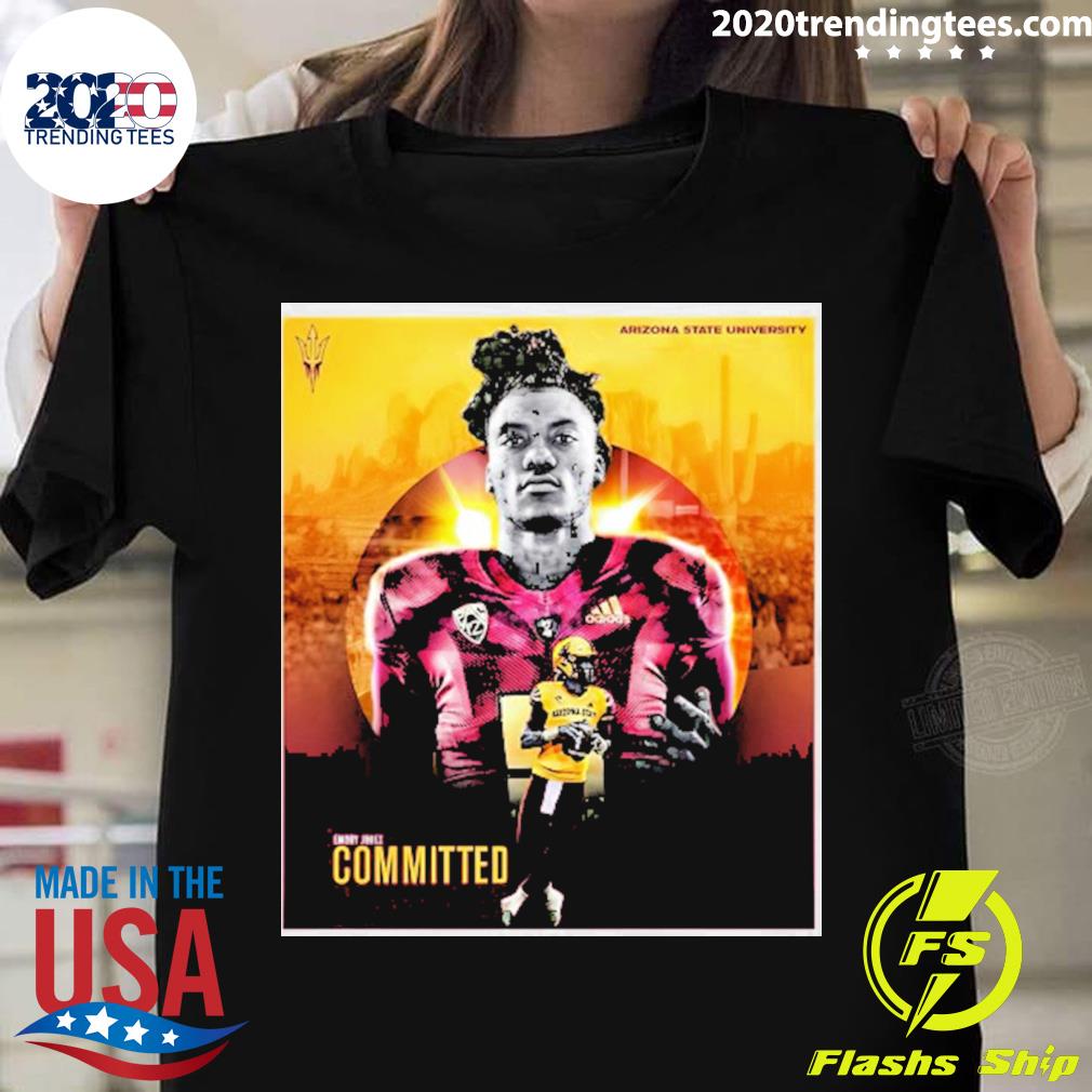 Best arizona State University Emory Jones Committed - Adult & Kids T-Shirts, Sweatshirts & Hoodies apparel design preview 1