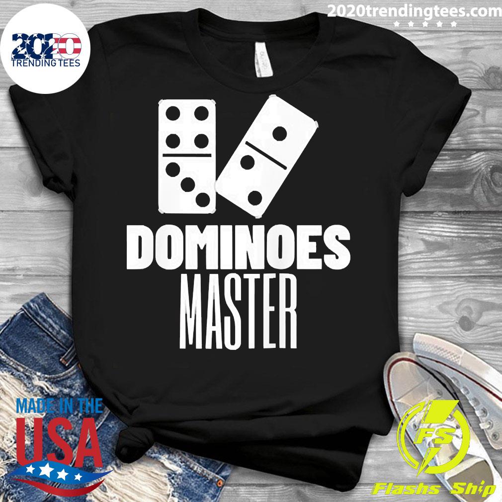 Best dominoes Master - Adult & Kids T-Shirts, Sweatshirts & Hoodies apparel design preview 3