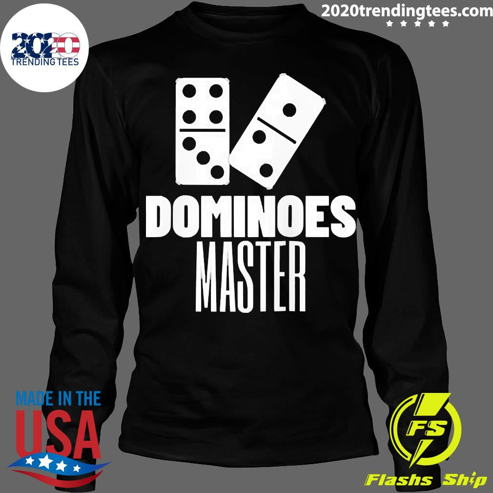 Best dominoes Master - Adult & Kids T-Shirts, Sweatshirts & Hoodies apparel design preview 4