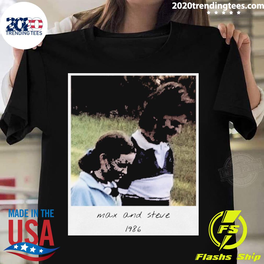 Best max And Steve 1986 - Adult & Kids T-Shirts, Sweatshirts & Hoodies apparel design preview 1