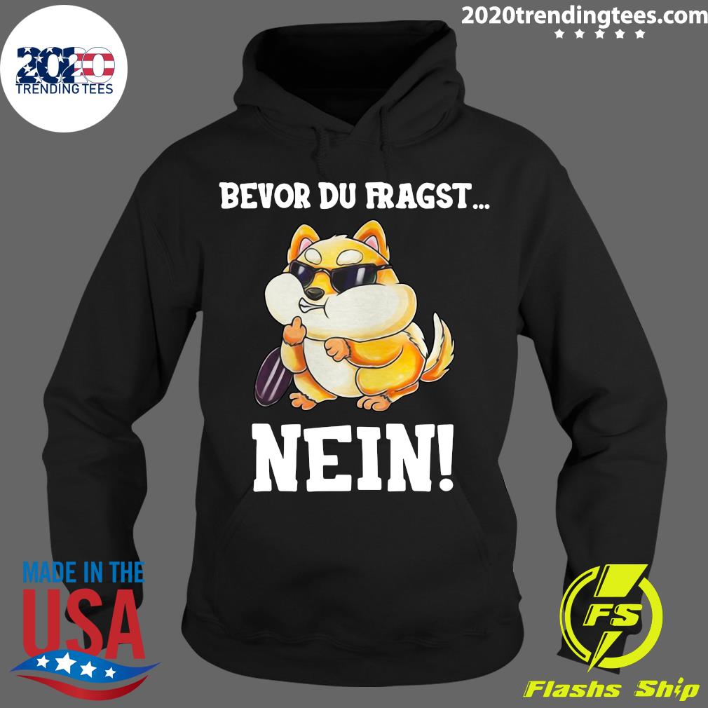 Bevor Du Fragst Nein Hamster - Adult & Kids T-Shirts, Sweatshirts & Hoodies apparel design preview 2