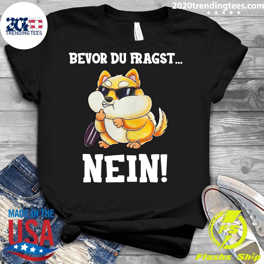 Bevor Du Fragst Nein Hamster - Adult & Kids T-Shirts, Sweatshirts & Hoodies apparel design preview 3
