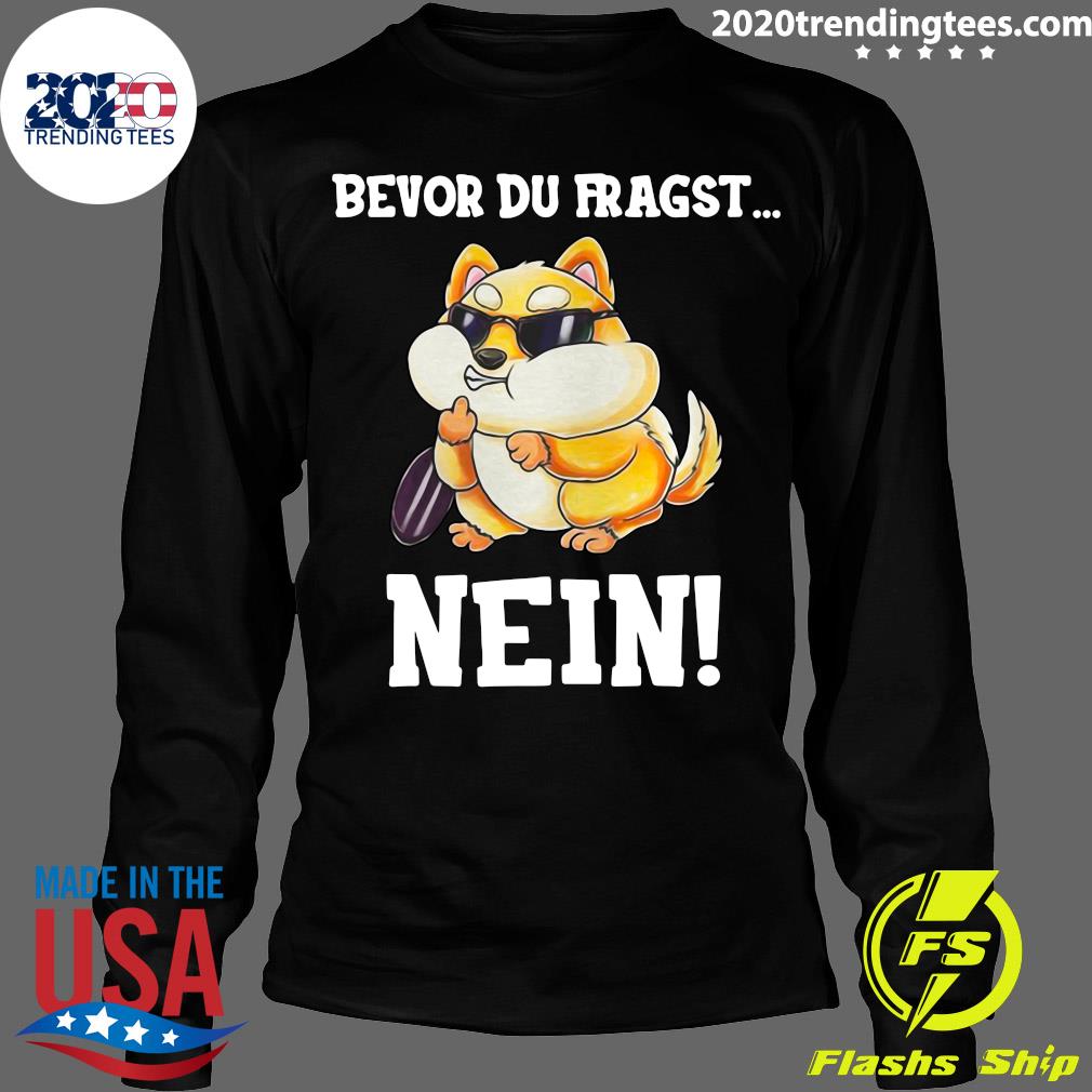 Bevor Du Fragst Nein Hamster - Adult & Kids T-Shirts, Sweatshirts & Hoodies apparel design preview 4