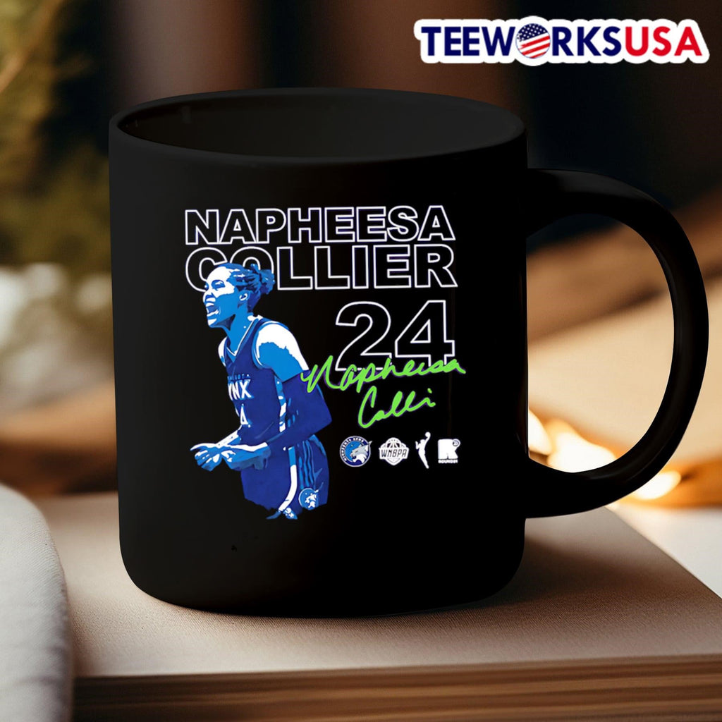 Napheesa Collier Minnesota Lynx player graphic - Adult & Kids T-Shirts, Sweatshirts & Hoodies apparel design preview 3