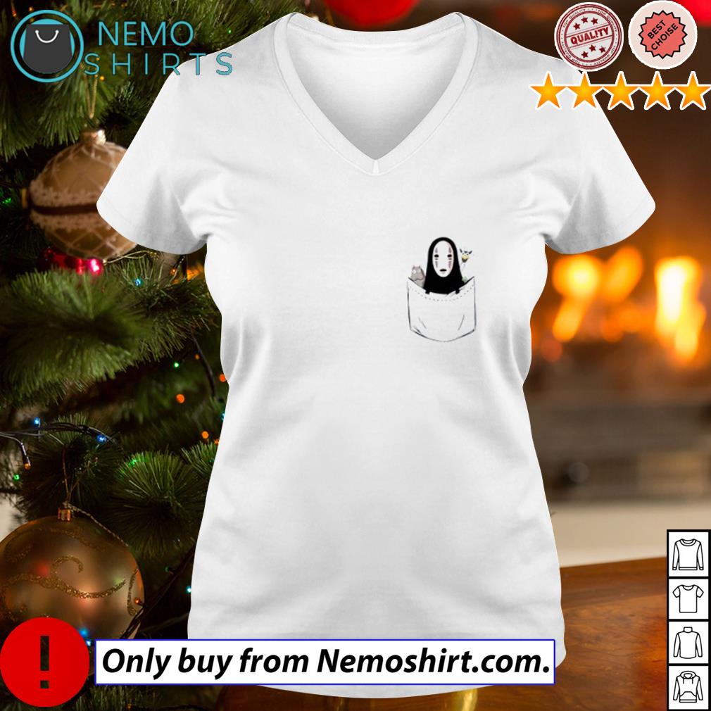 Kaonashi Pocket - Adult & Kids T-Shirts, Sweatshirts & Hoodies apparel design preview 5