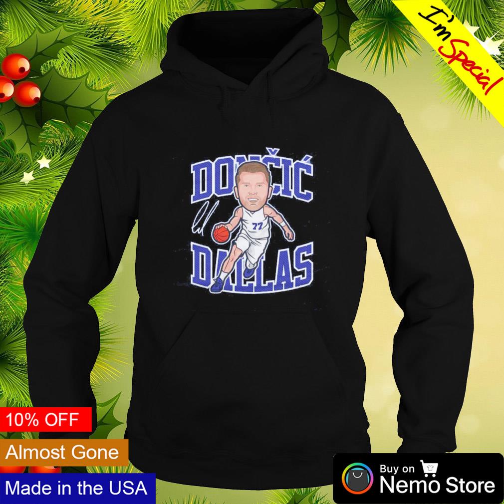 Luka Doncic Dallas Mavericks basketball - Adult & Kids T-Shirts, Sweatshirts & Hoodies apparel design preview 2