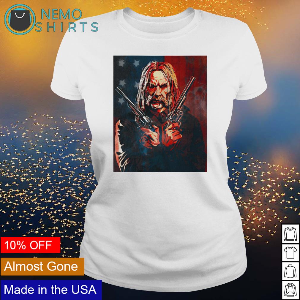 Red Dead Redemption 2 Micah Bell Cowboy - Adult & Kids T-Shirts, Sweatshirts & Hoodies apparel design preview 3