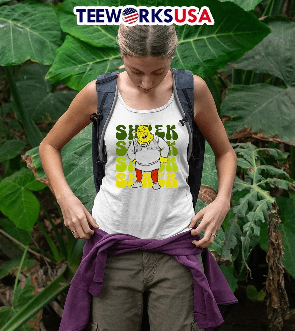 Shrek repeat cartoon cute - Adult & Kids T-Shirts, Sweatshirts & Hoodies apparel design preview 5