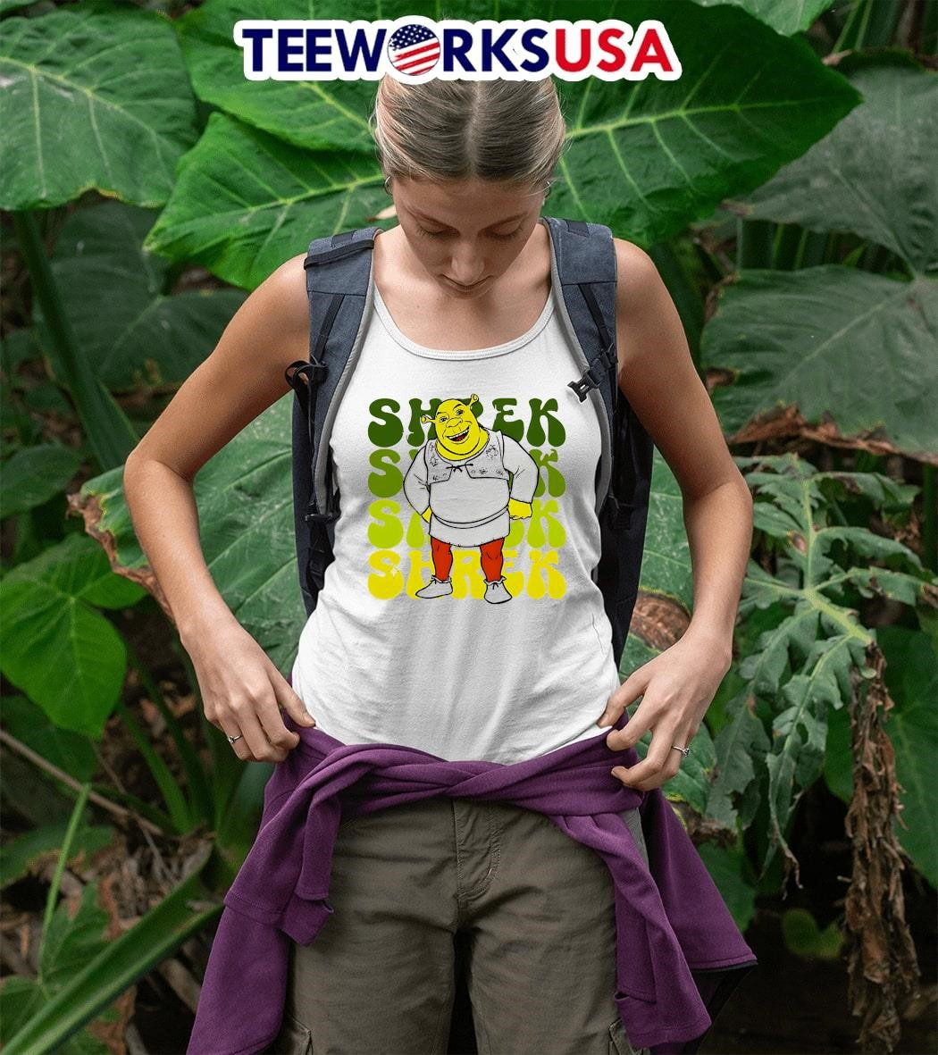 Shrek repeat cartoon cute - Adult & Kids T-Shirts, Sweatshirts & Hoodies apparel design preview 5