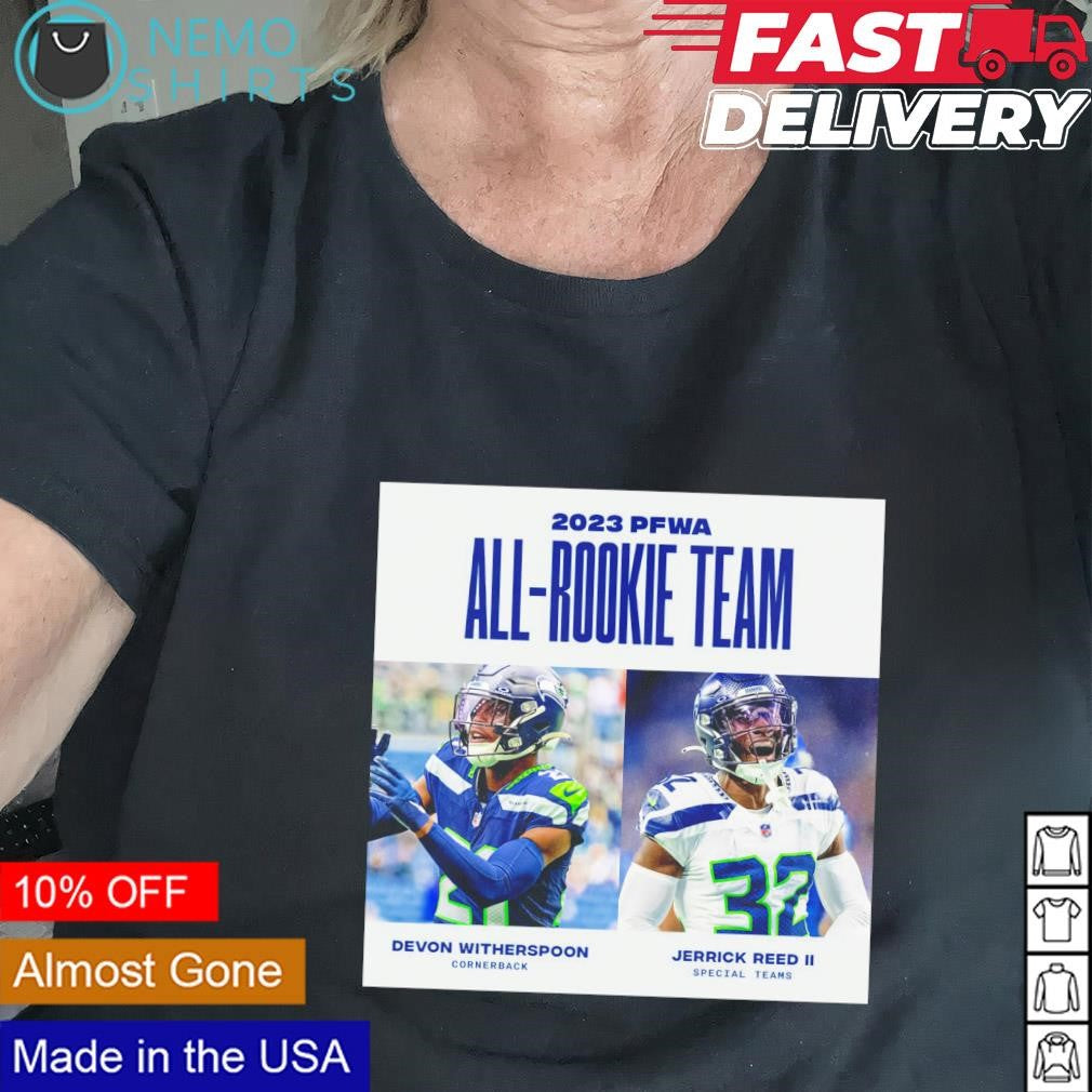 Devon Witherspoon and Jerrick Reed II 2023 PFWA All - Adult & Kids T-Shirts, Sweatshirts & Hoodies apparel design preview 2